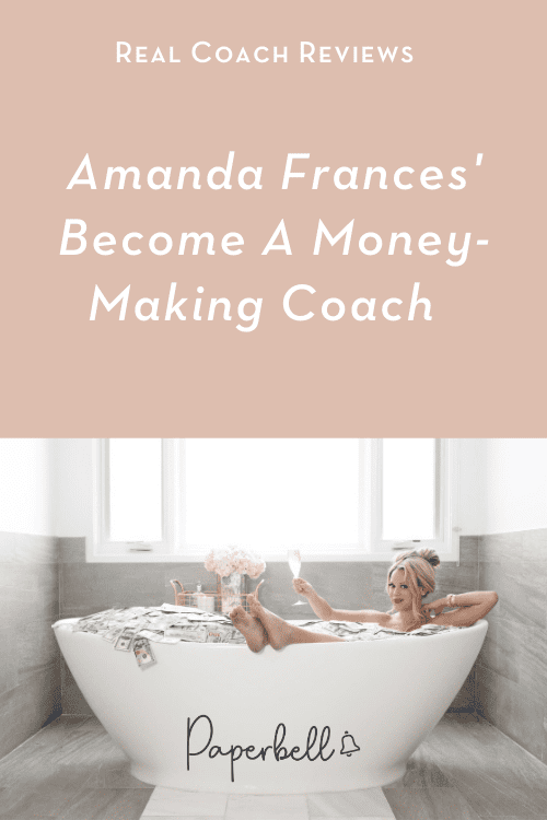 Amanda Frances Review: Become a Money Making Coach