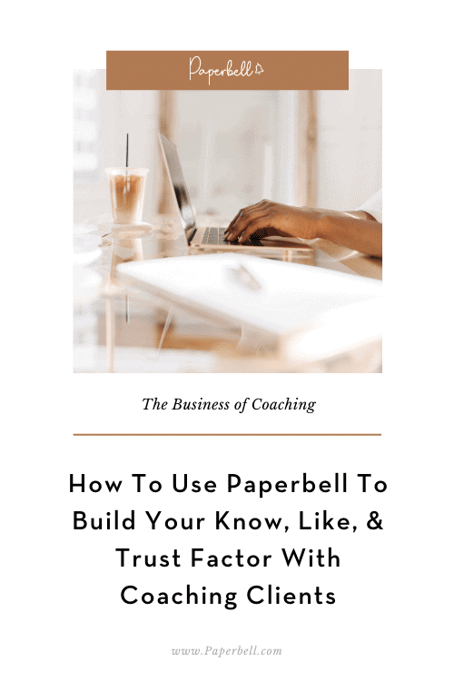 how to use paperbell pin