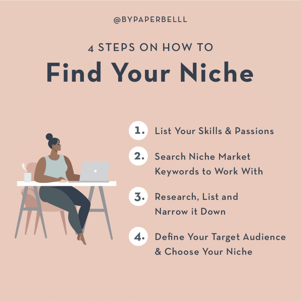 4 steps on how to find your life coaching niche