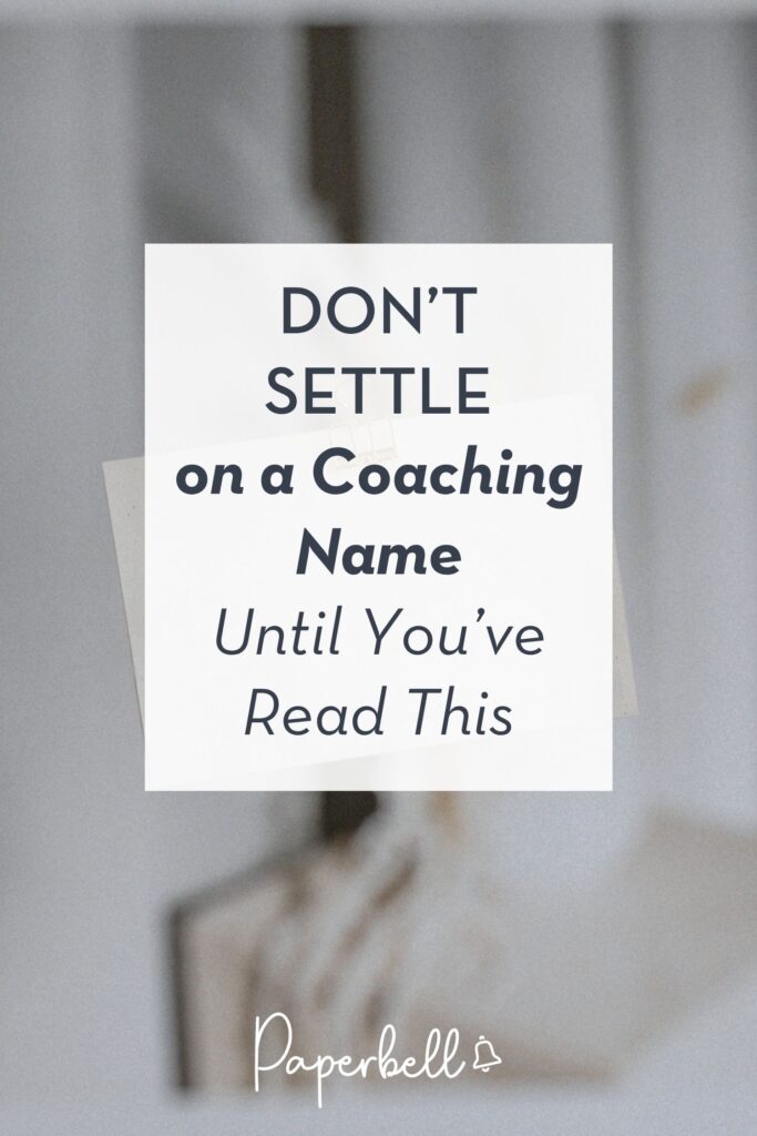 coaching name pin