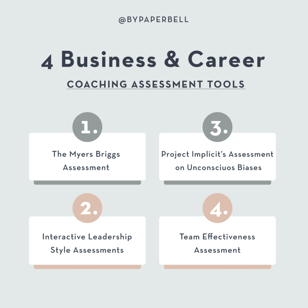 4 Business & Career Coaching Assesment Tools