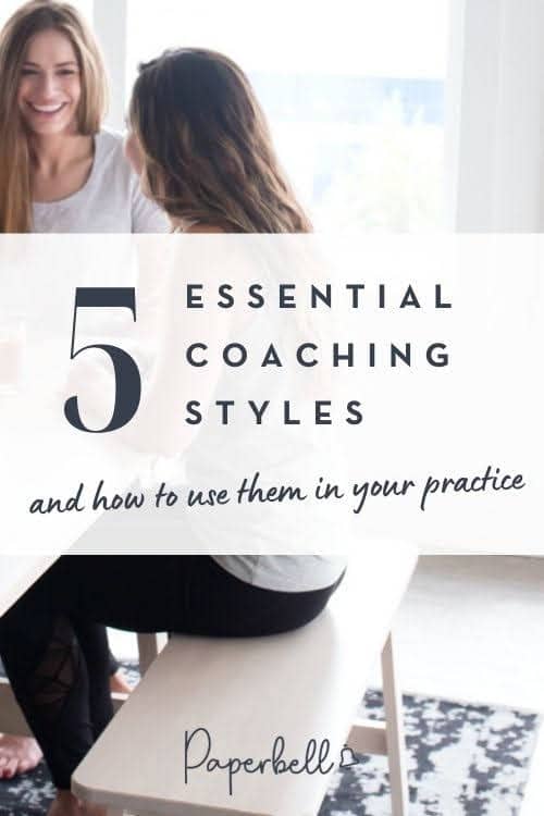 5 Essential Coaching Styles