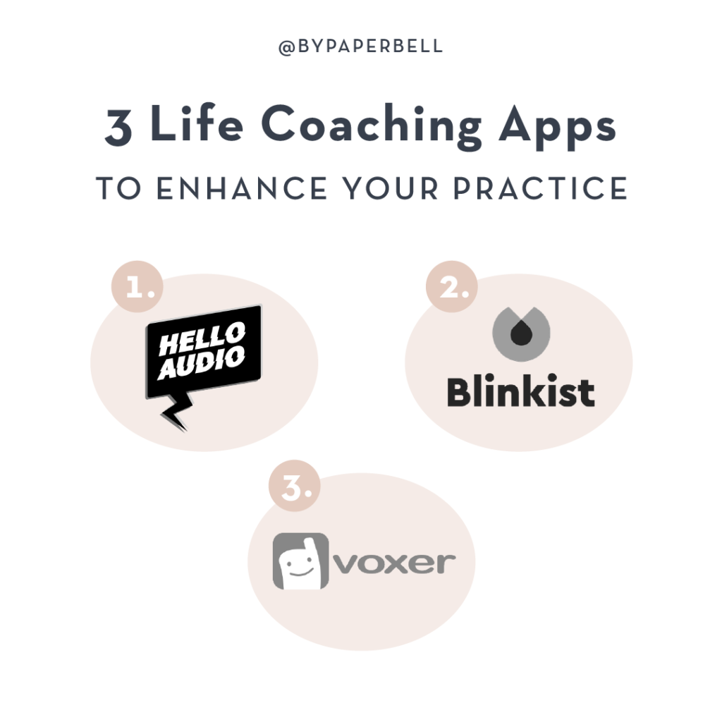 3 Life Coaching Apps to Enhance your Practice