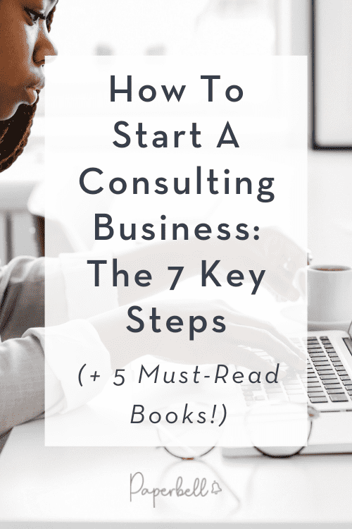 how to start a consulting business