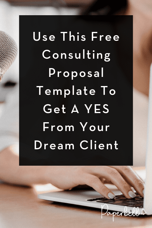 consulting proposal