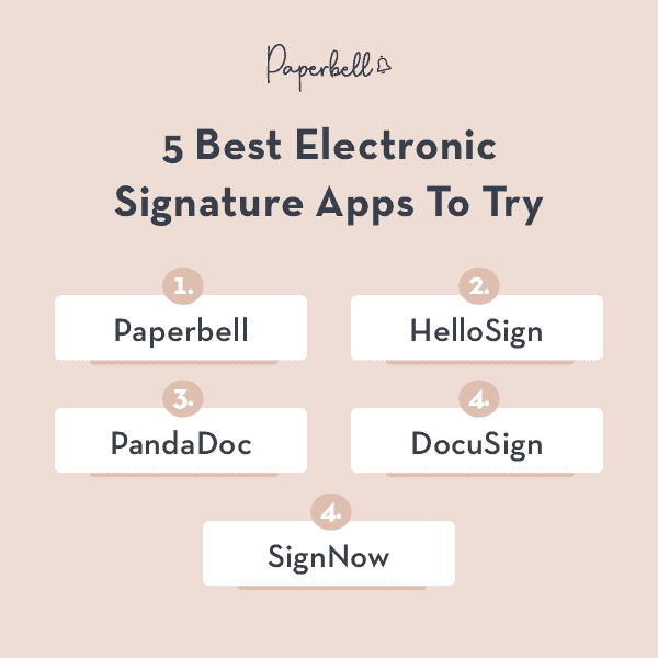 5 Best Electronic Signature Apps To Try