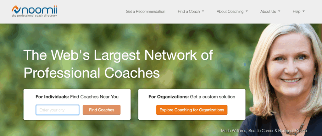 life coaching directories noomii
