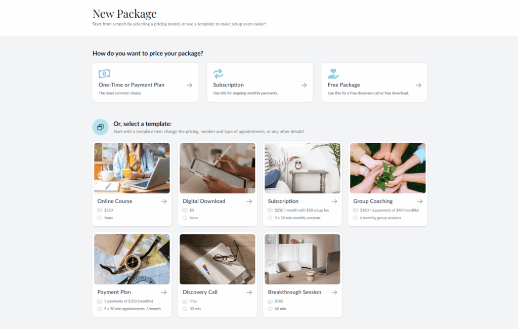how to get coaching clients without social media new package