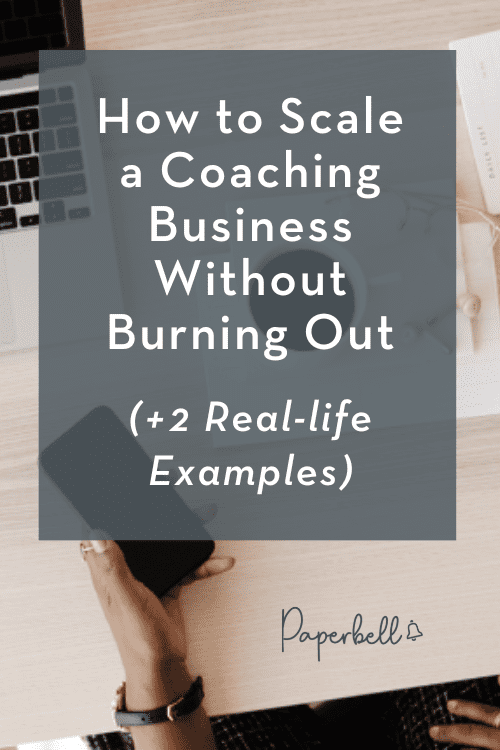 how to scale a coaching business