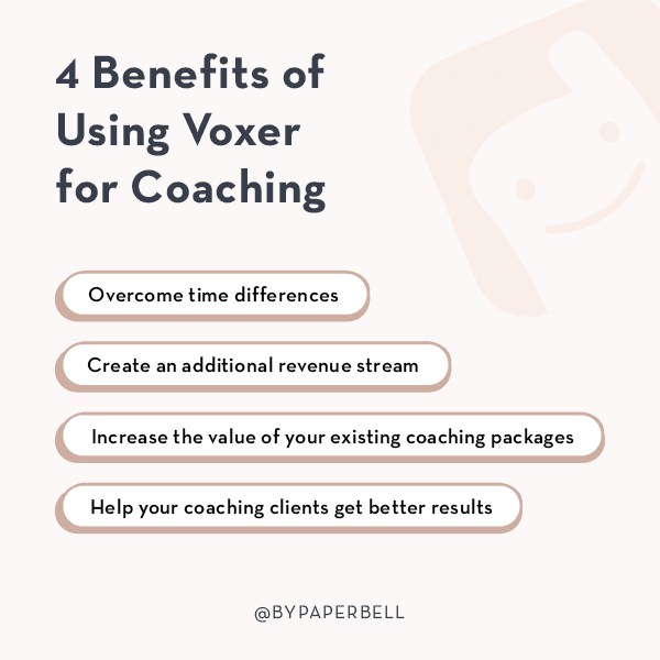 How to use Voxer for coaching