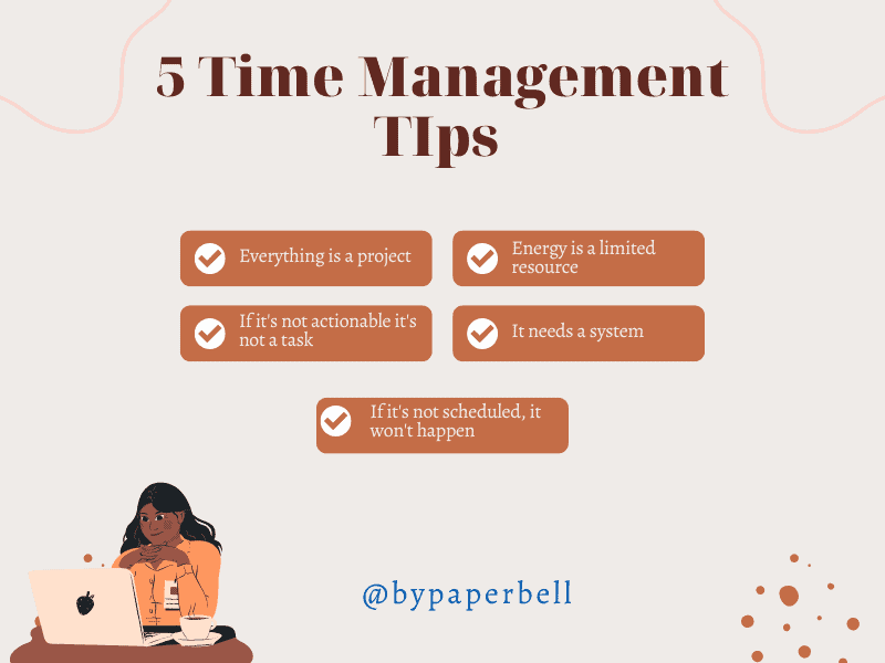 5 Effective Time Management Tips to Achieve Work-Life Balance