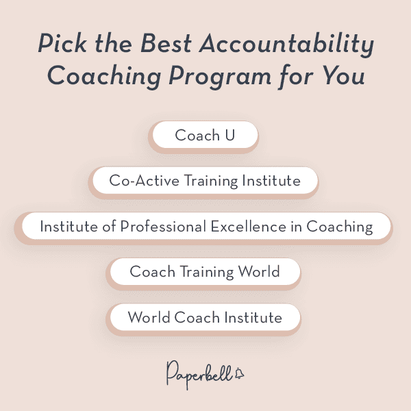 accountability coaching certification