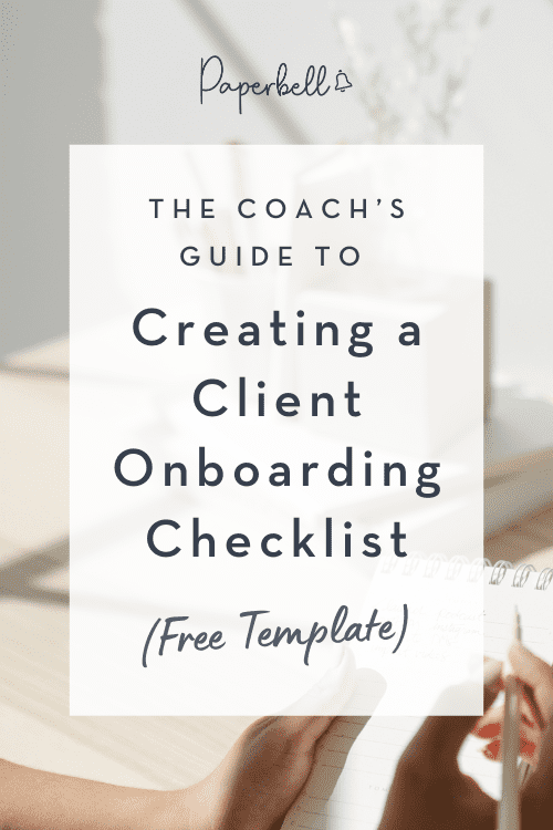 client onboarding checklist