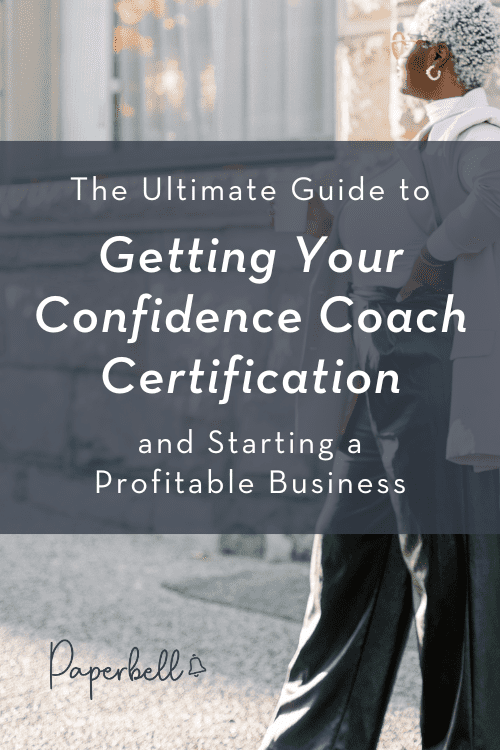 confidence coach certification