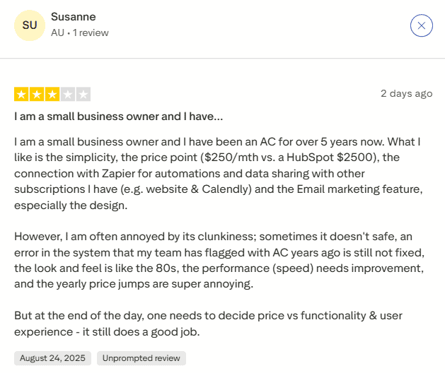 crm for coaches suzanne
