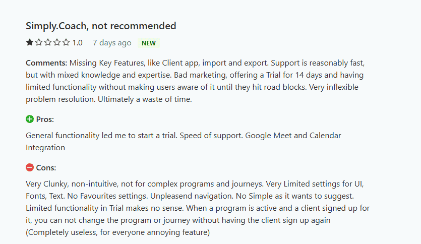 crm for coaches verified user