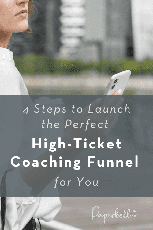 high ticket coaching sales funnel