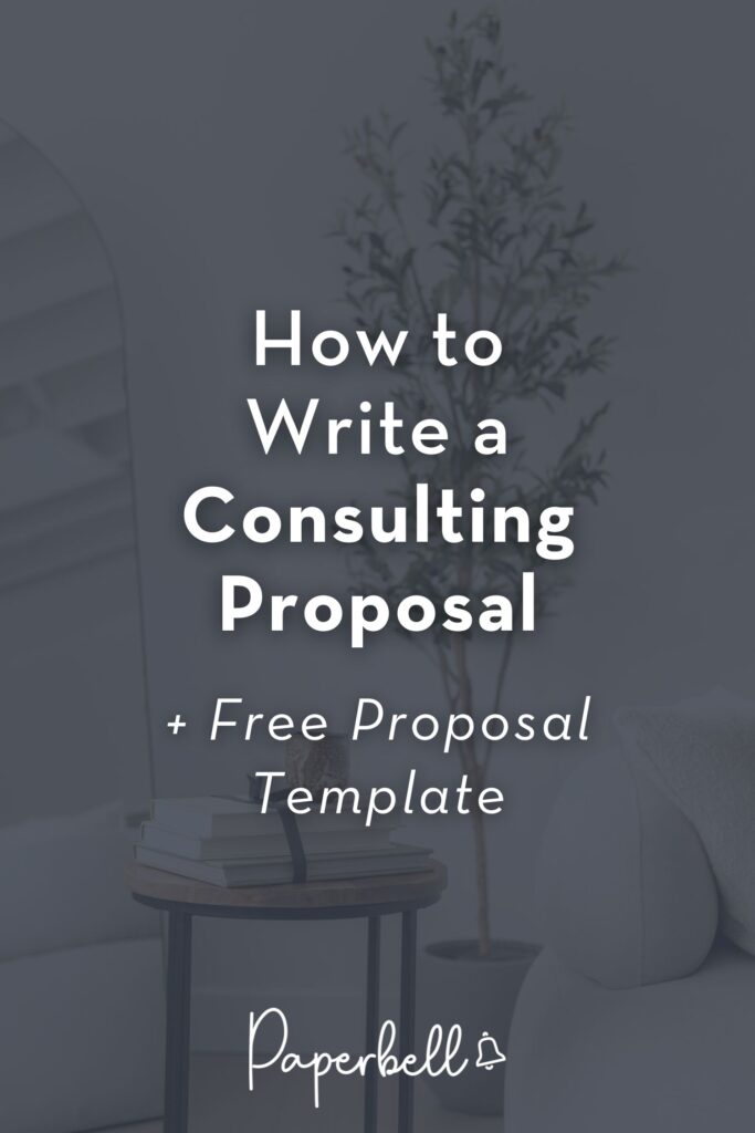 consulting proposal pin