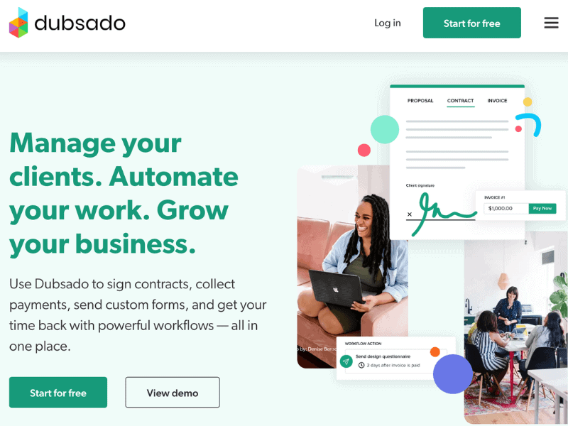 Dubsado Business Management Solution