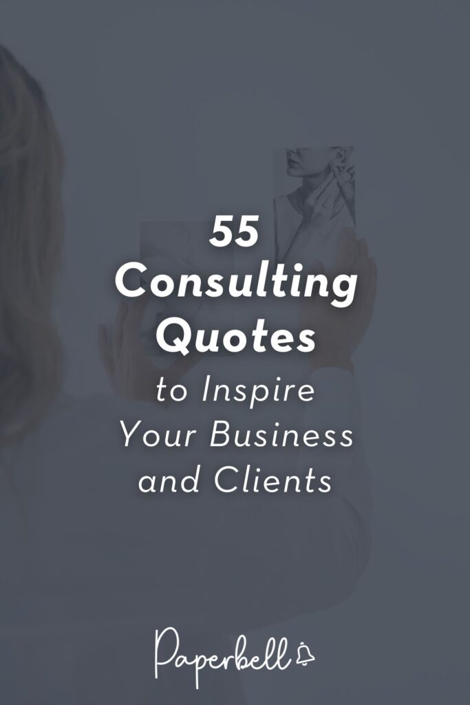 consulting quotes pin