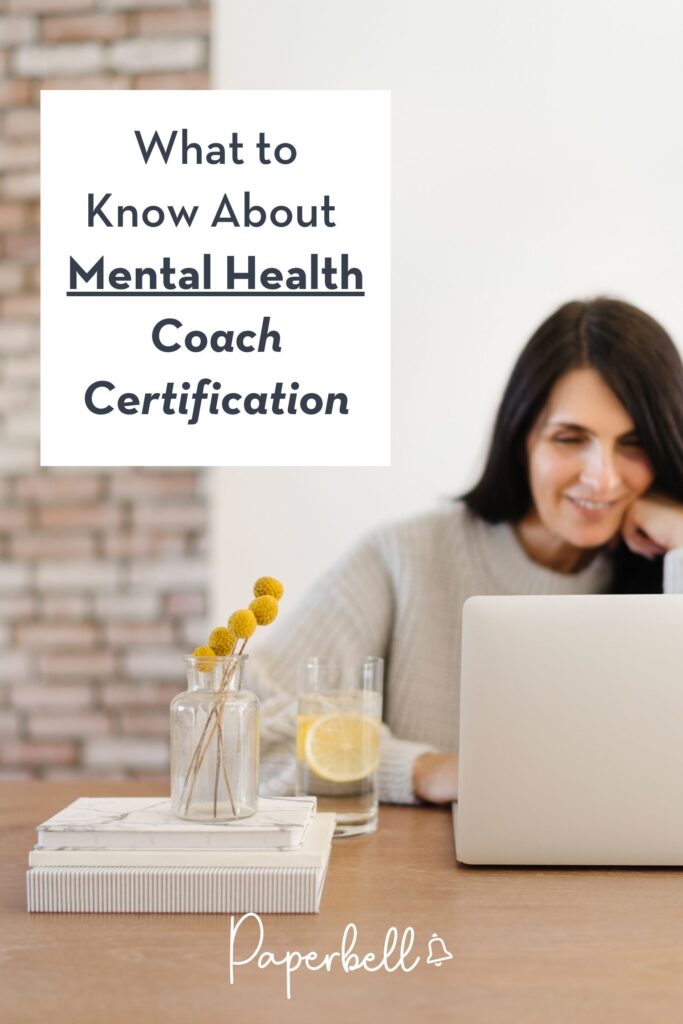update mental health coach certification pin