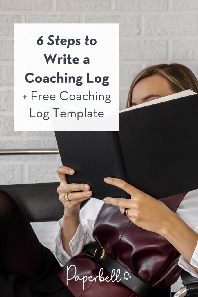 updated coaching log template pin