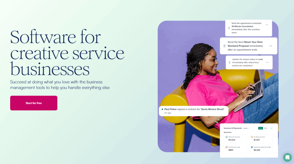 simplepractice alternatives dubsado