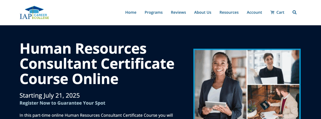 consultant certification IAP