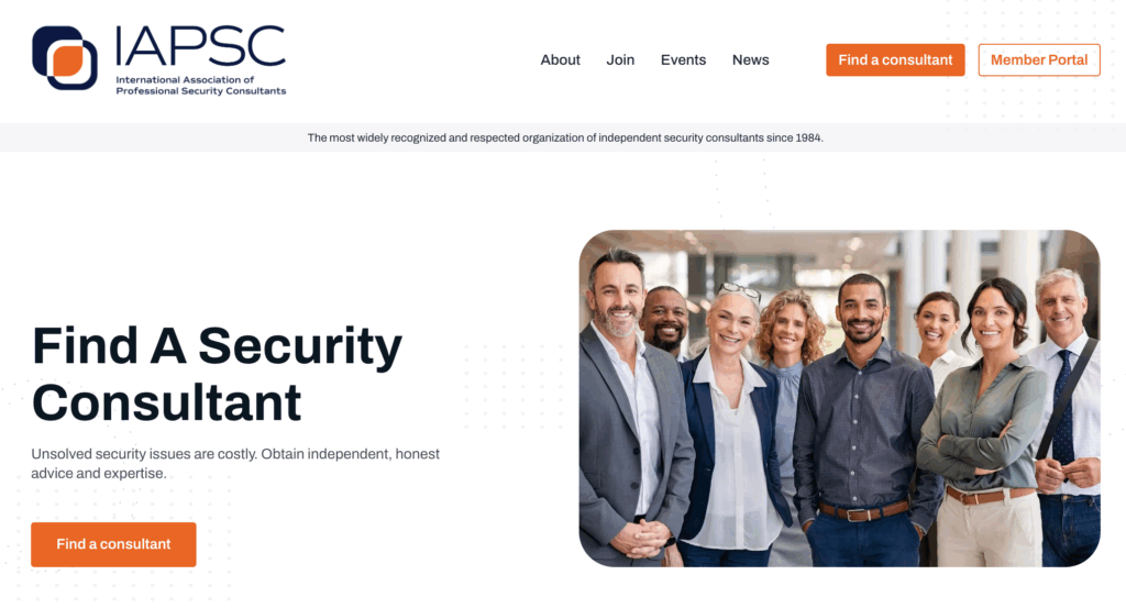 consultant certification IAPSC