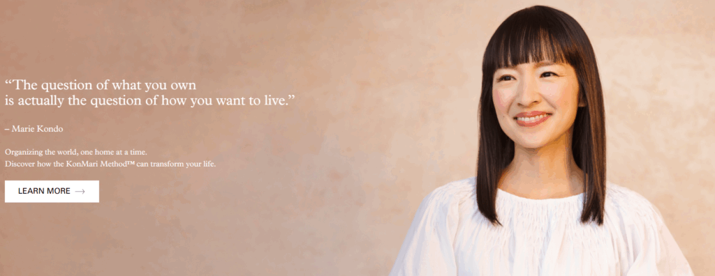 types of consulting marie kondo