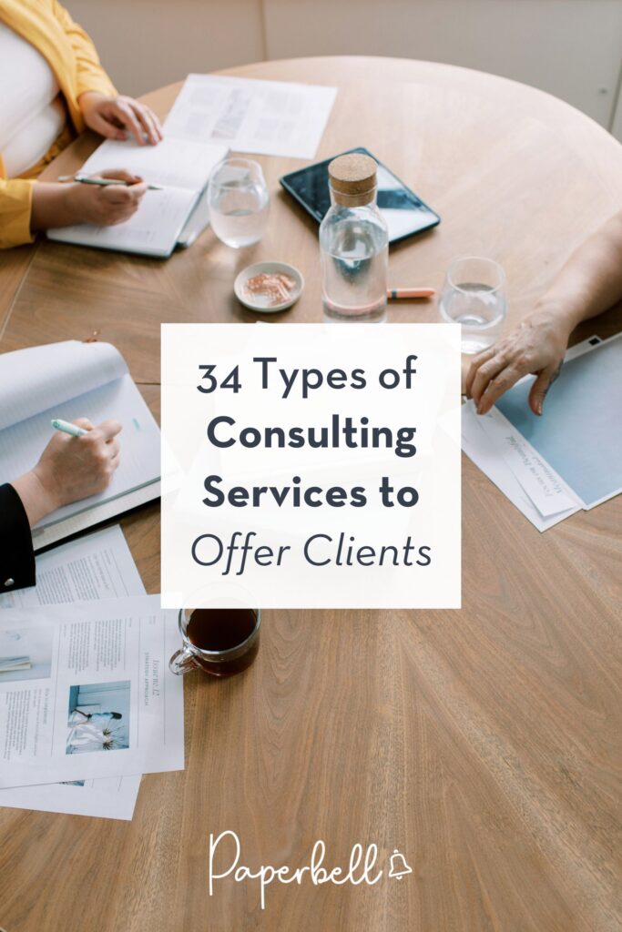updated types of consulting pin