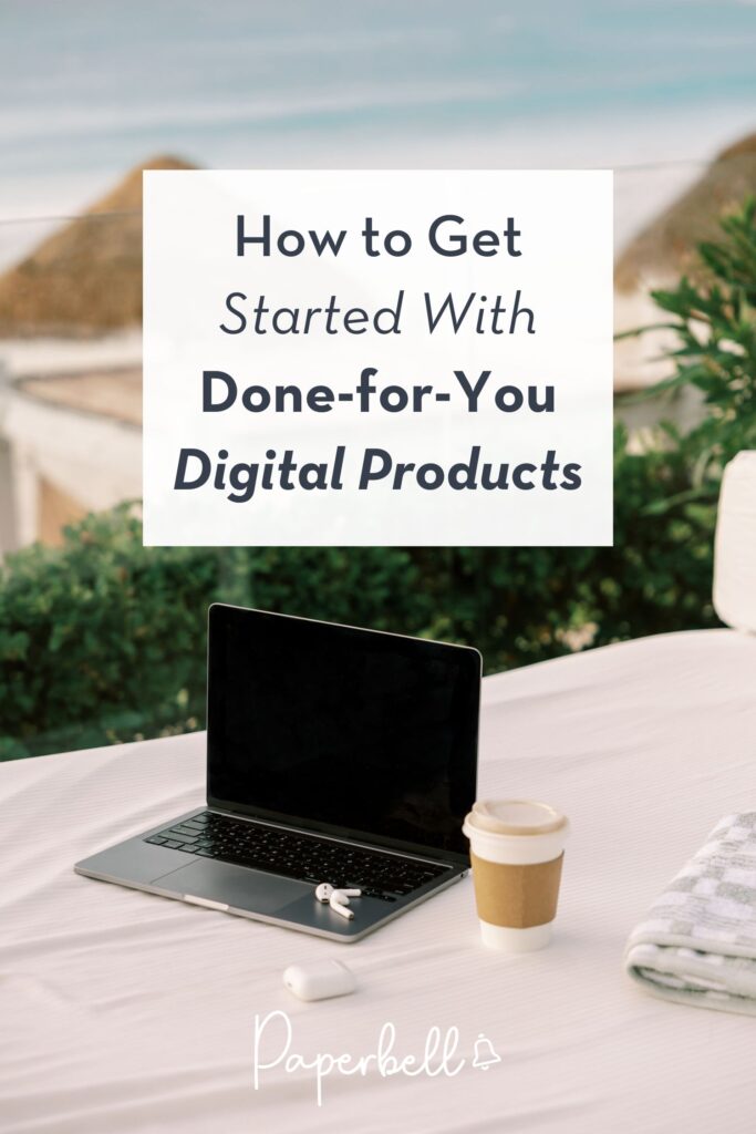 updated done for you digital products pin