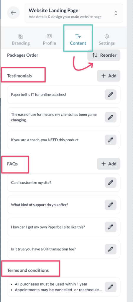 how to package coaching services for more sales content