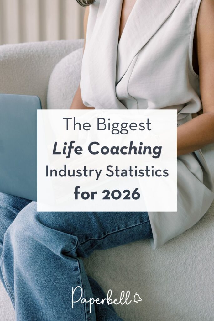 updated life coaching industry statistics pin