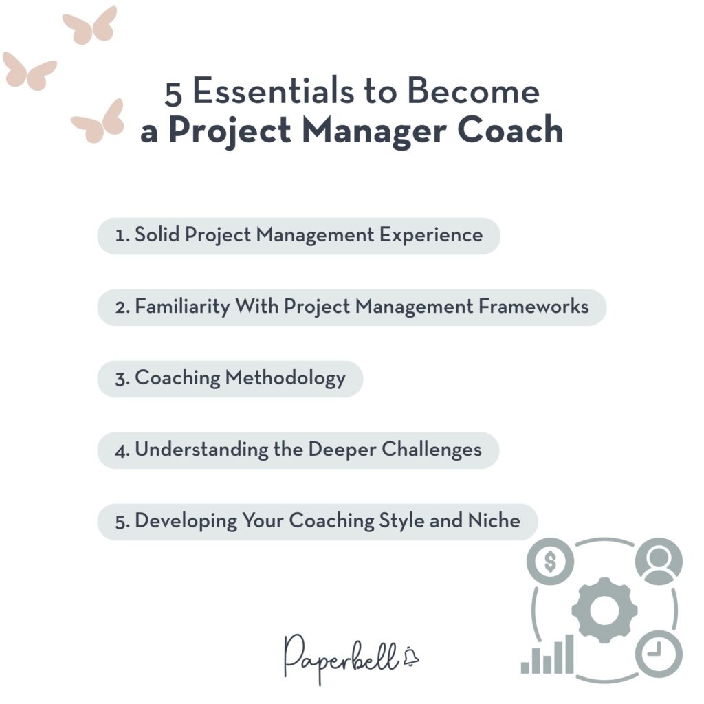 project manager coach infographic
