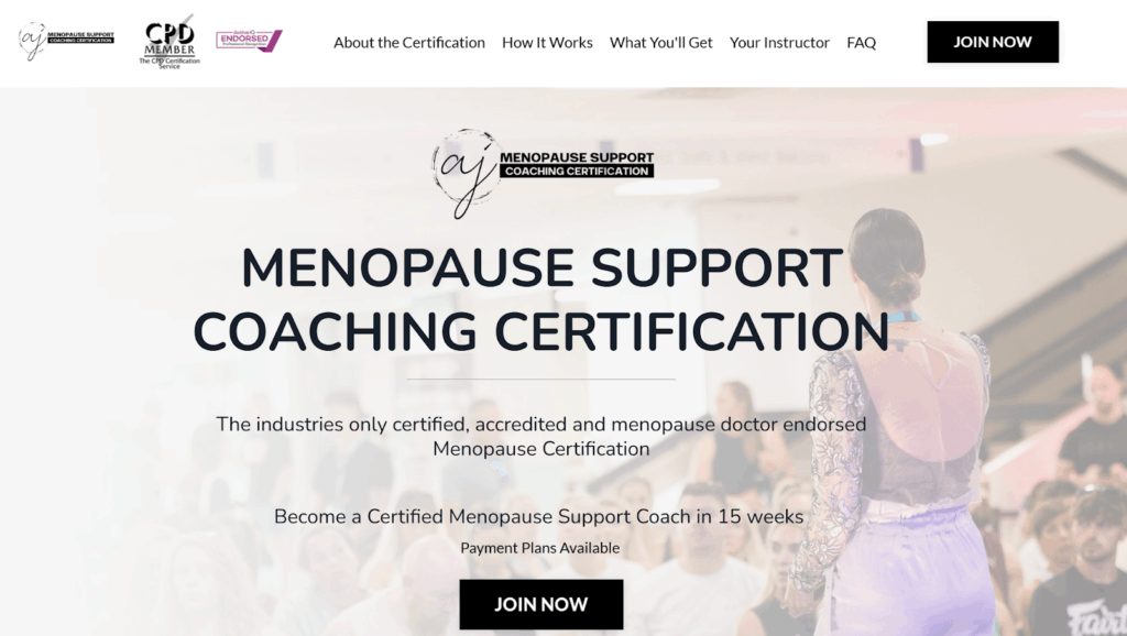 Menopause Coaching Academy