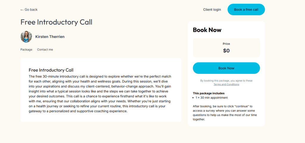 free introductory call