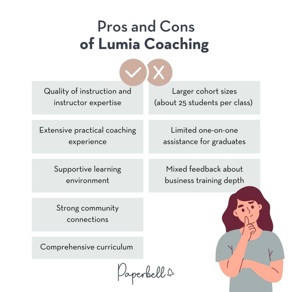 lumia coaching infographic