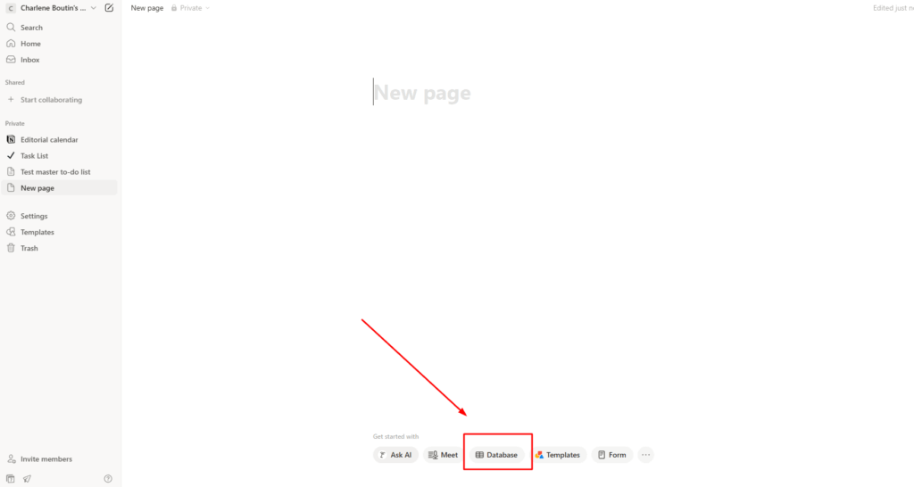 coaching client portal notion database