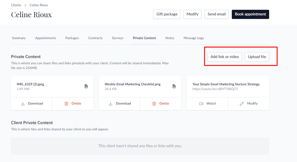 video coaching platform client portal
