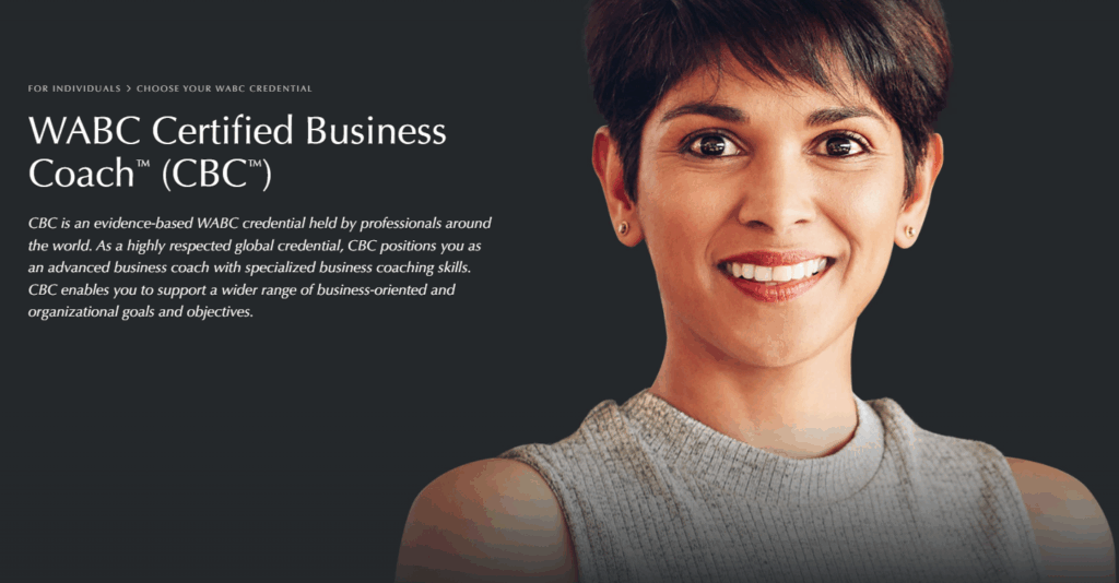 business coaching certifications WABC