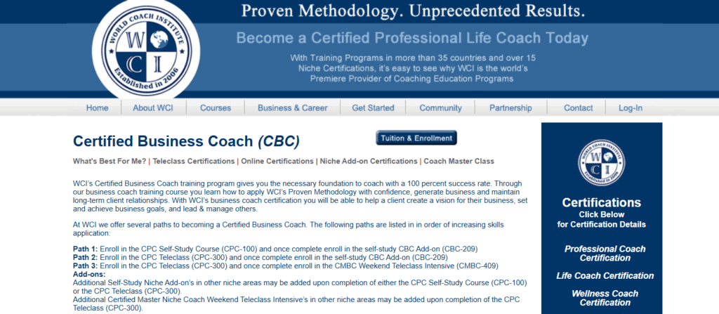 business coaching certifications world coach institute