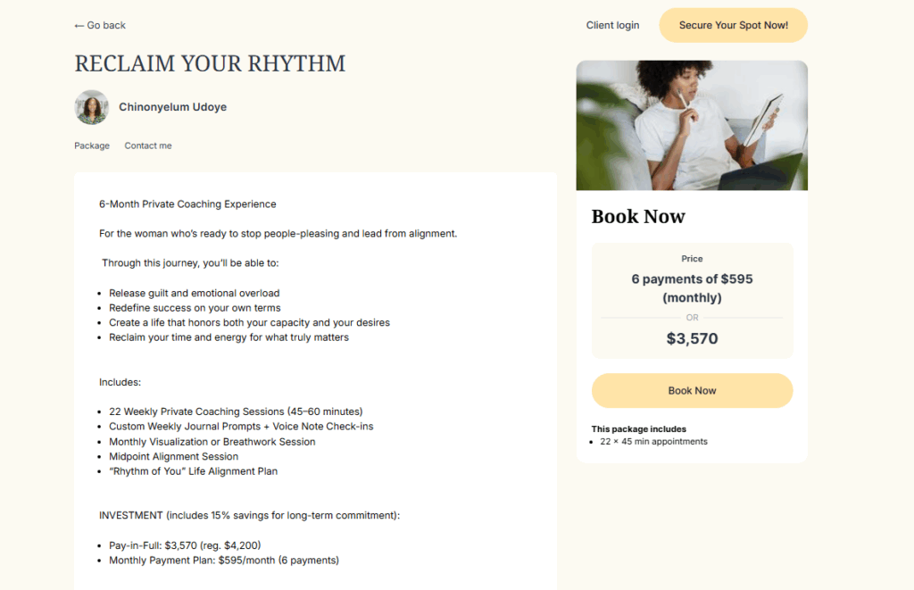 how to price your coaching services chinonyelum