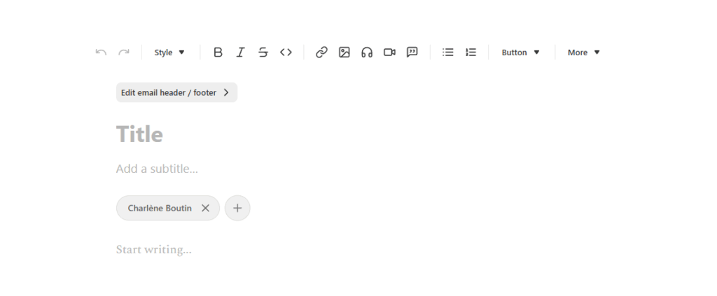 how to use substack for email marketing new post