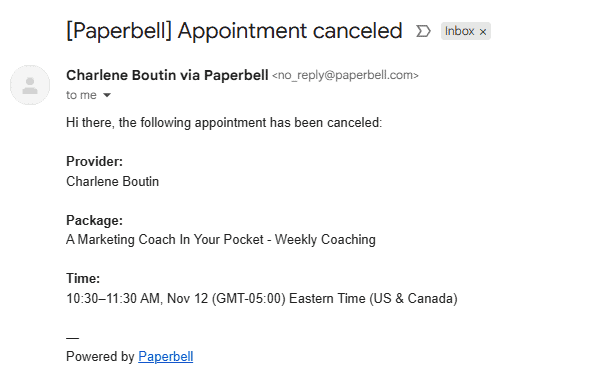 how to reschedule an appointment cancellation