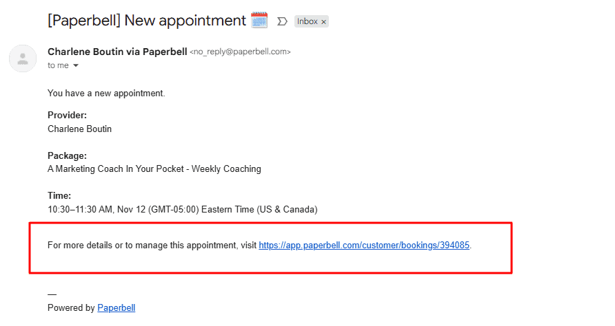 how to reschedule an appointment details