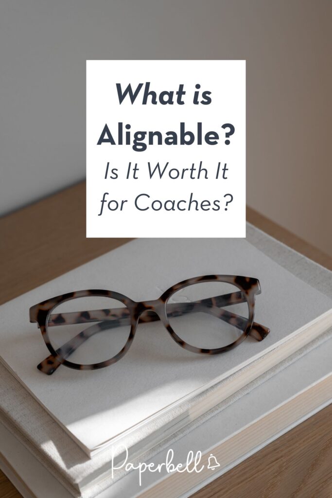 what is Alignable and is it worth it for coaches pin