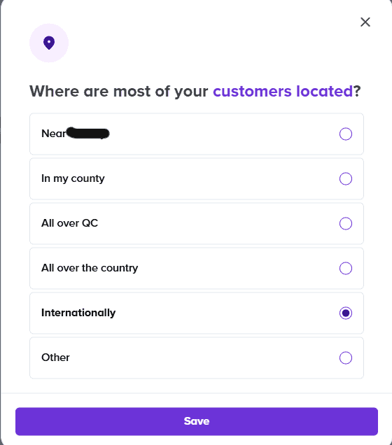 what is alignable onboarding location