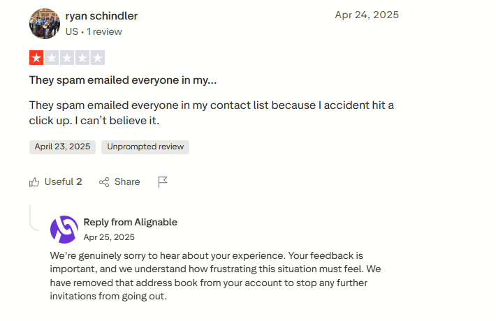 what is alignable review