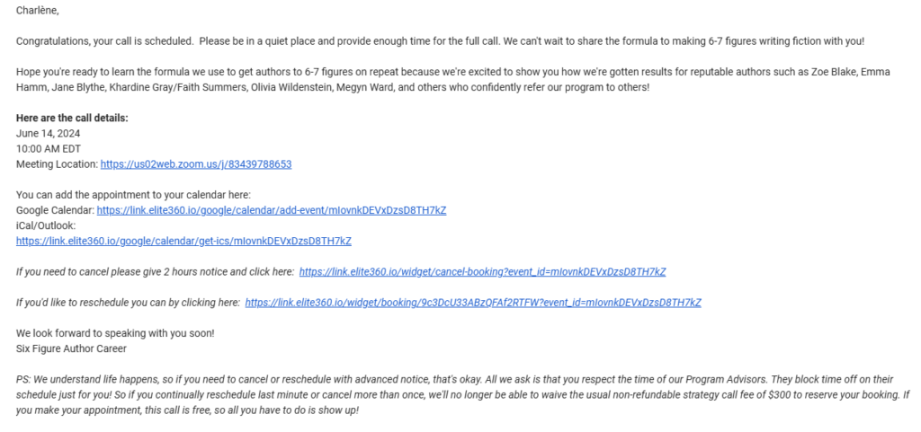 how to deal with no shows author strategy